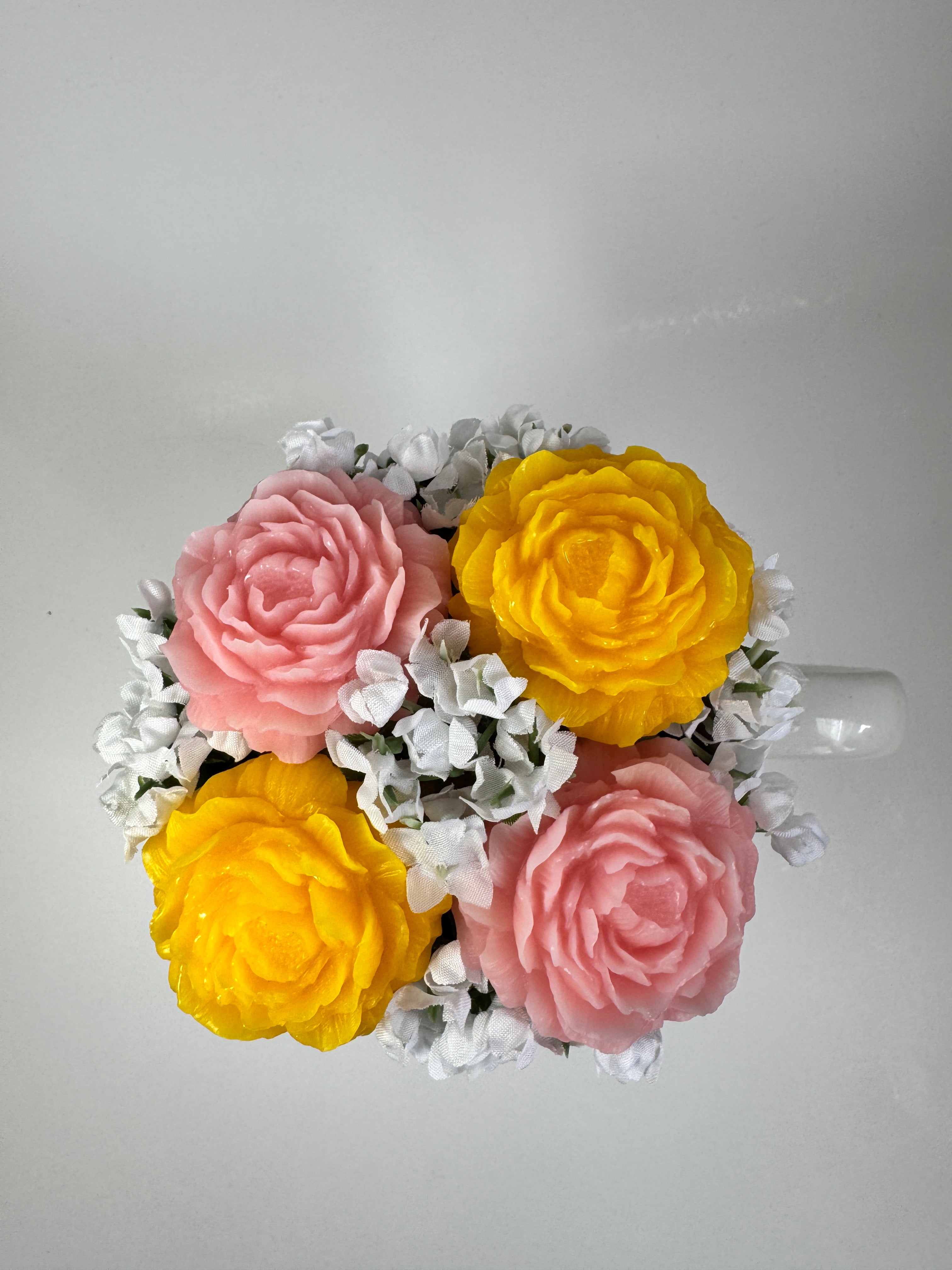 Sweet Bloom Mug (Peonies)